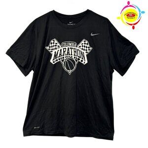 *THE NIKE TEE DRI-FIT BLACK T-SHIRT